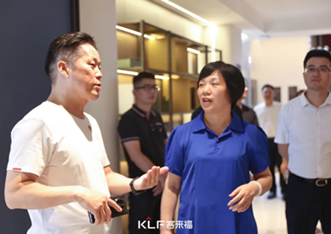 热烈欢迎南昌市新建区政协领导一行莅临凯发官网参观指导！